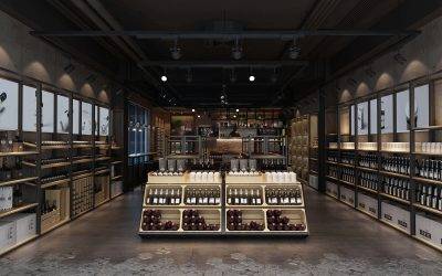 3D Wine Store Design (4)